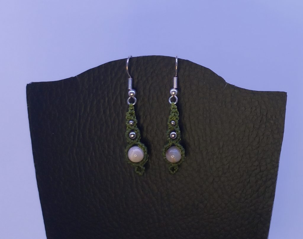 Petites boucles Corail Green
