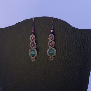 Petites boucles Aventurine