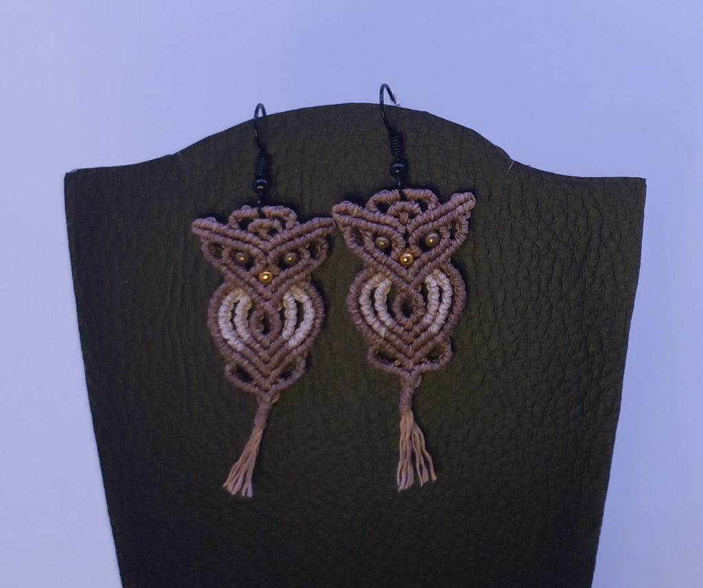 Boucles Hibou Caramel