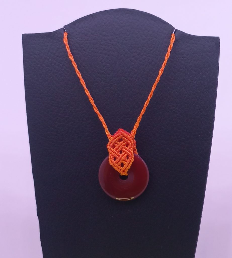 collier cornaline