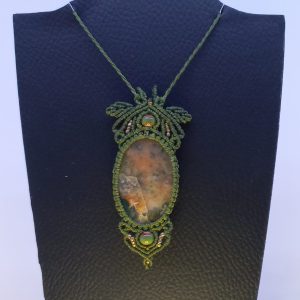 Collier Agate mousse