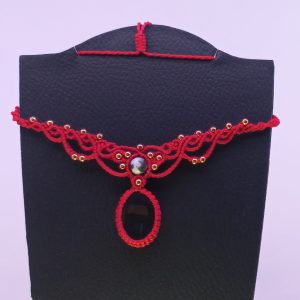 Collier ras du cou Black Onyx