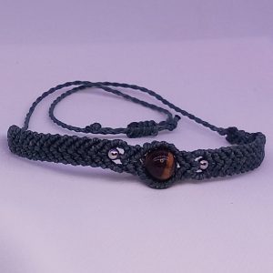 anthracite Oeil de Tigre argenté