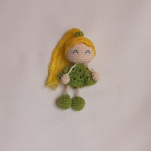 Minipote blonde verte