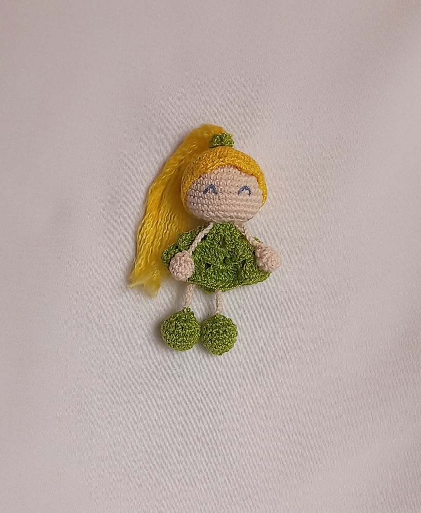 Minipote blonde verte