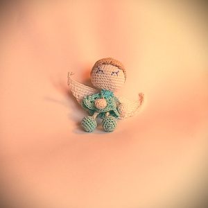 Minipote ange céladon