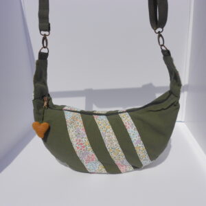 Sac demi lune green